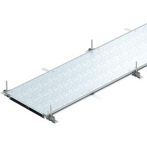 Unterflurkanal estrichbündig offen - Kanaleinheit estrichbündig blind 2400x400x40 St FS - 7424404