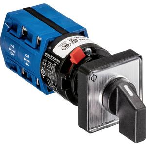 Voltmeterumschalter - Gruppenschalter 2-polig 2 Gruppen Zentralbefestigung - 70010508