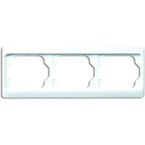 Abdeckrahmen - Abdeckrahmen alpha 3-fach waagerecht weiß glänzend - 2CKA001754A3021