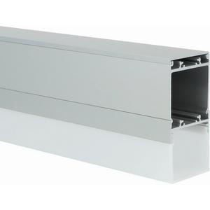 U-Profil, Aluminium - Trafoprofil Vareo Edge 3m alu eloxiert - VAREDGE-3ELO