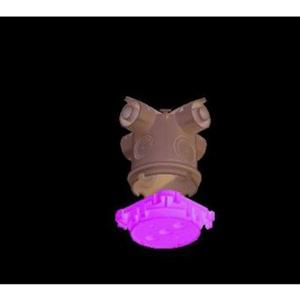Betonbaudosen - Decken-Verbindungsdose mit Putzhaut Auslassöffnung Ø 60 mm Tiefe 99 mm - A1245-63