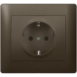 Steckdose - Steckdose (SL) Galea dark bronze - 771262