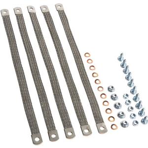 Komponente für Erdung / Potenzialausgleich (Schaltschrank) - Erdungsband Länge 300mm (5 Stück) - FZ403XE