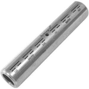 Verbinder für Al-Leiter zum Verpressen - Al-Pressverbinder 35 mm² blank DIN 46267 - 293544