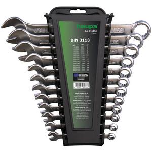 Werkzeugset - Maul-Ringschlüsselsatz 12-teilig - 110250