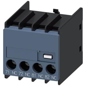 Hilfsschalterblock - Hilfsschalter 2Ö Strombahn 1Ö 1Ö Anschluss v. unten Schraubanschluss - 3RH2911-1MA02