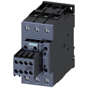Leistungsschütz, AC-schaltend - Schütz AC-3e 40A/18,5kW/400V 3-polig AC110V/50Hz 120V/60Hz 2S+2Ö Schraubanschl. - 3RT2035-1AK64
