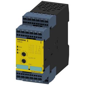 Gerät zur Überwachung von sicherheitsgerichteten Stromkreisen - Sicherheitsschaltgerät sicherheitsgerichtete Stillstandsüberwachung AC400V - 3TK2810-0JA02