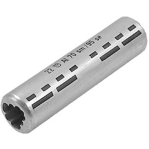 Verbinder für Al-Leiter zum Verpressen - Pressverbinder Al blank sektorförmig 95 mm² - 304845847