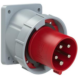 CEE-Gerätestecker - CEE-Anbaugerätestecker schräg 63A 5p 6h IP67 Power Twist - 735-6