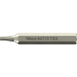 Bit - 867/0 Micro Bits für Innen TORX Schrauben TX 6 x 30 mm - 05058131001