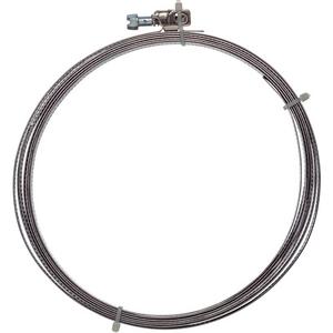 Anschlussnippel Druckmesser - Befestigungsband für Rohrleitung bis zu 40..250 mm Durchmesser - A-22P-A49