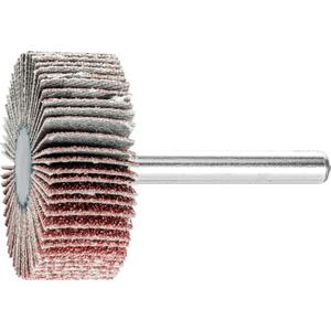 Lamellenschleifer - Korund Fächerschleifer F Ø 40x15 mm Schaft-Ø 6 mm A60 für Feinschliff und Finish - 44404066