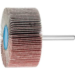 Lamellenschleifer - Korund Fächerschleifer F Ø 60x30mm Schaft-Ø 6 mm A80 für Feinschliff und Finish - 44509086