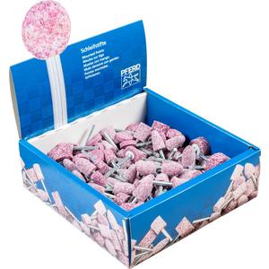 Schleifpapierset - Schleifstift-Set 100-tlg. Schaft-Ø 6 mm A24/30 für Stahl- und Stahlguss - 33930001