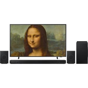 Samsung - Fernseher Lifestyle TV The Frame 2024 mit Soundbar Q930D 9.1.4 Kanal