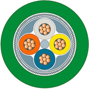 EDV-/Datenkabel - IE FC TP flex. Leitung GP-2x2-1000m-Cat5e-PVC-robust - 6XV1870-2BU10