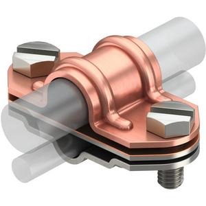 Trennklemme für Blitzschutz - Trennstück zweimetall V2A - 5336090