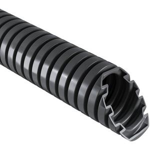 Elektro-Installationsrohr Kunststoff - Wellrohr SUPER MONOFLEX ICE 25 PVC dunkelgrau mittlere mechanische Belastung 50m - 1225ICE_L50
