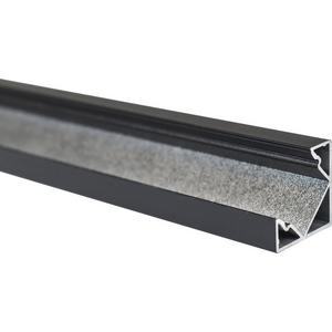Profil für Lichtbänder - BLine P-S-COR01 LED-Eckprofil Alu schwarz 14W/m B18 x H18 x L2000 mm - 171751