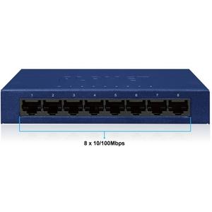 Netzwerk Switch - Fast Ethernet Switch 8-Port 10/100Mbps - PL-FSD-803(V6)