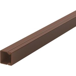 Leitungsführungskanal - Leitungsführungskanal mit Bodenlochung 15x15 mm sepiabraun - 6024971