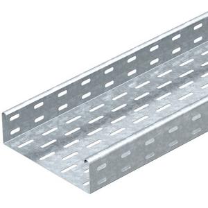 Kabelrinne/Weitspannkabelrinne - Kabelrinne MKS gelocht mit Verbinder-Set 60x400x3000 St FS - 6055400
