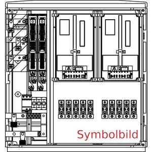 Zähler-Komplettschrank - FZNV F/2 K (240/240) RK DZ Netz NÖ - FZ2204.RK.DZ