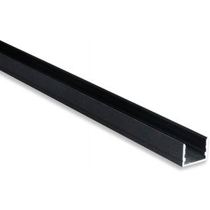 Profil für Lichtbänder - BLine P-M-ON01 LED-Aufbauprofil Alu schwarz 29W/m B20 x H15 x L2000 mm - 171883