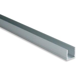 Profil für Lichtbänder - BLine P-M-ON02 LED-Aufbauprofil Alu silber 29W/m B20 x H20 x L2000 mm - 171885