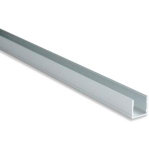 Profil für Lichtbänder - BLine P-M-ON02 LED-Aufbauprofil Alu weiß 29W/m B20 x H20 x L2000 mm - 171887