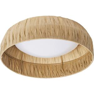 Ledvance - Deckenleuchte Decor Bamboo Paper Ceiling 300 12W 830 braun - 4058075840706