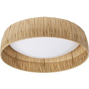 Ledvance - Deckenleuchte Decor Bamboo Paper Ceiling 400 18W 830 braun - 4058075840720