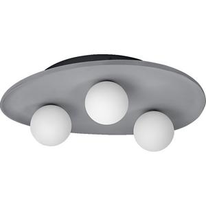 Ledvance - Leuchte Betonoptik Decor Concrete Nest Ceiling 3XG9 grau - 4058075841161