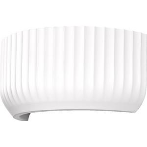 Ledvance - Wandleuchte Decor Plaster Routes Wall Up 310 1XE27 weiß - 4058075841260