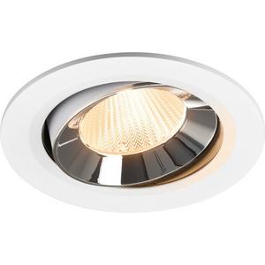 Downlights und Anbaustrahler - NUMINOS MOVE L Deckeneinbauleuchte weiß/chrom 2700K 40° - 1009824