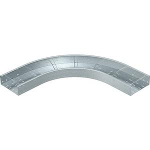 Bogen für Kabelrinne - Bogen 90° für Weitspannkabelrinne horizontal Stahl bandverzinkt 110x300 mm - 6098308