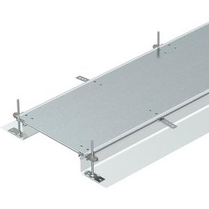 Unterflurkanal estrichbündig offen - Kanaleinheit estrichbündig blind rastend 2400x400x140 St FS - 7424044