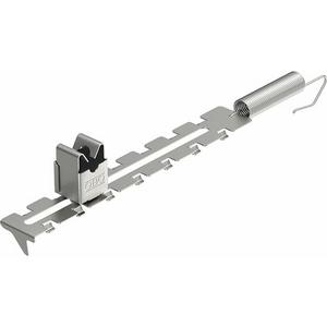 Dachleitungshalter für Blitzschutz - Firstleitungshalter variable Längeneinstellung V2A - 5203015