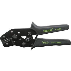 Presswerkzeug Kabelschuhe/Verbinder, Aderendhülsen, Schirmanschluss - Crimpzange nicht isolierte offene Messin 0,25 - 1,0 mm² - 211666