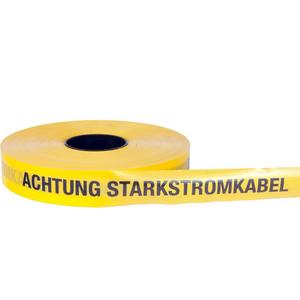 Kabelschutzabdeckhaube - 40x0,15 mm ACHTUNG ANTENNENKABEL - LWB2-AAK/250