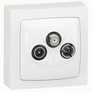 Antennensteckdose - AP TV FM SAT Anschlussdose Oteo - 086042