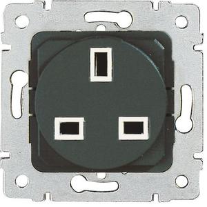Steckdose - Steckdose (SK) mit erhöhtem Berührungsschutz britischerStandard - 775849