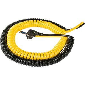 Wendelleitung - Spiralkabel mit Winkelstecker 2 x 1 mm2 - 10456