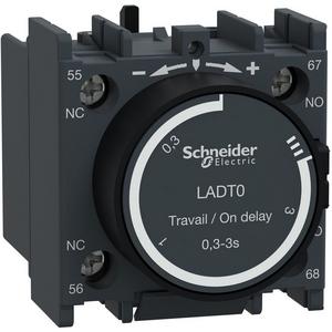 Zeitblock - Zeitblock mit Schraubanschluss anzugsverzögert 1S+1Ö / 0,10-3,00s - LADT0