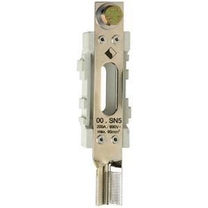 Zubehör für NH-Unterteile - Neutralleiter-Stütze Gr.00 200A 690VAC SU5 eine Seite Einpressmutter M8 - R1046009