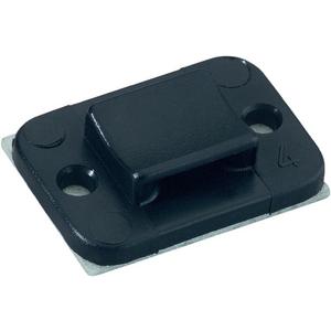 Befestigungssockel und -element für Kabelbinder - Klebesockel TY3G1S W schwarz 100 ST ME - 151-11310