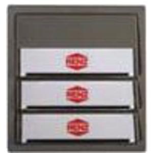 Funktionsmodul für Türstation - Klingelmodule mit 4 Klingeltaster für Silber und farbige Briefkästen - E97-9-85272G