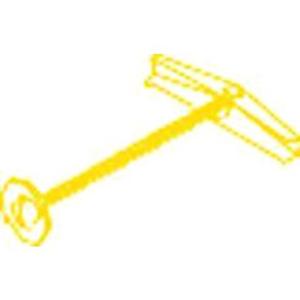 Allzweckdübel - Federklappdübel 764/4 M4x95 verzinkt Gewindestange und Rändelmutter - K764/4