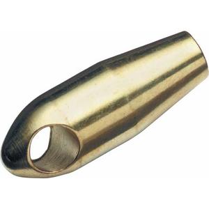 Zubehör für Einziehtechnik - Anfangsbirne mit Innengewinde M5 Zugöse 6mm Durchmesser Messing - 141844